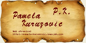 Pamela Kuruzović vizit kartica